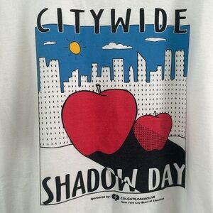NYC City Wide Shadow Day Vintage Tee Shirt Size XL